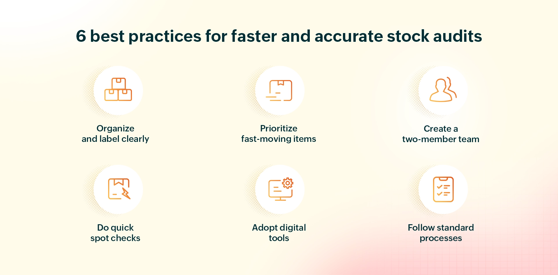 stock auditing without affecting billing