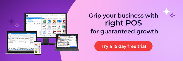Gofrugal offers 15 day free trial of POS software which empower businesses guarantee growth with minimal staff and least skills. 