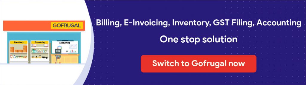 Gofrugal E-Invoicing