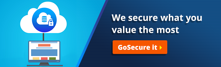 Secure data now with GoSecure