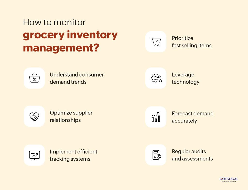 Tips to monitor grocery inventory management