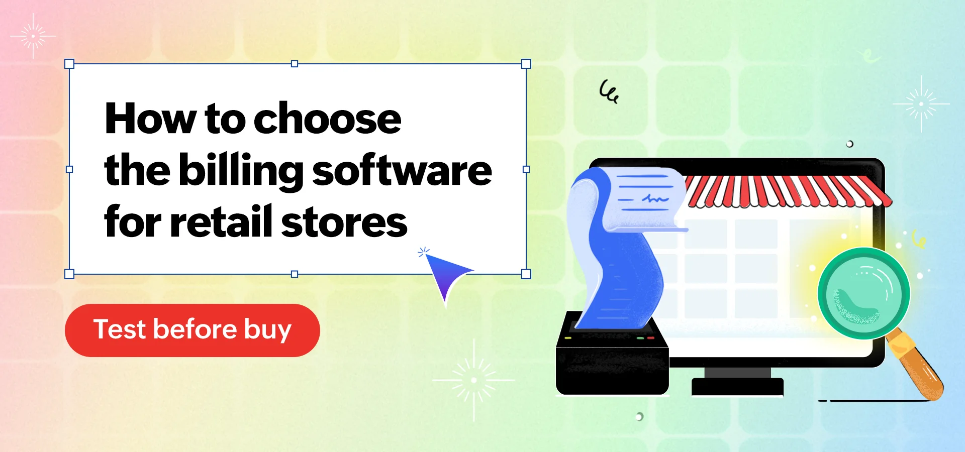 Retail billing software