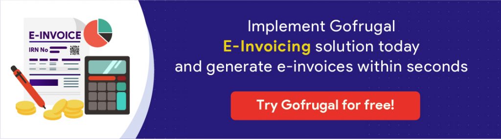 e-invoicing mandatory from 1st October 2022