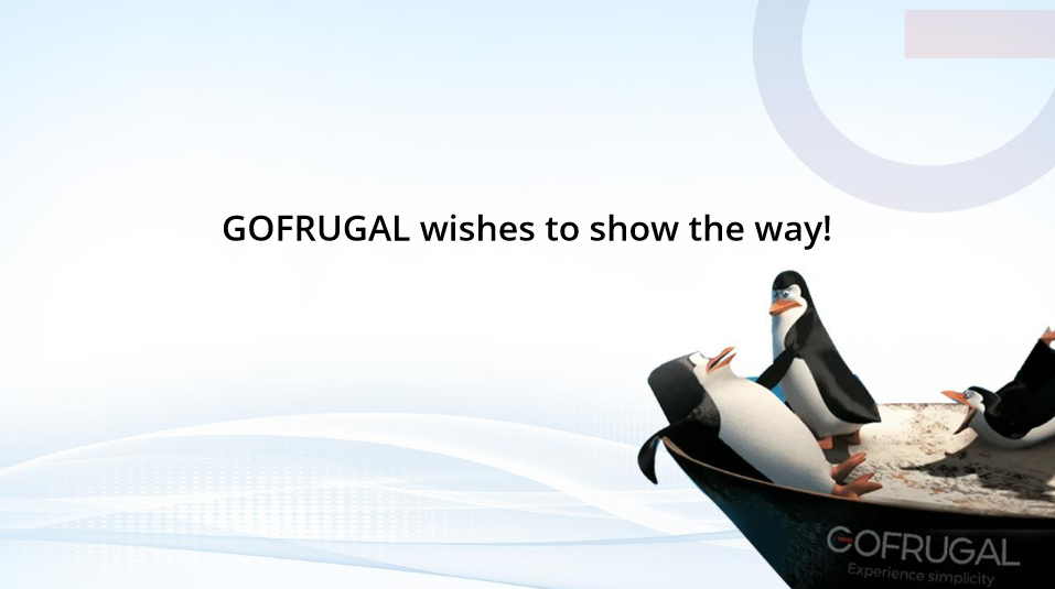 GOFRUGAL wishes to show the way to save the struggling retail penguins!