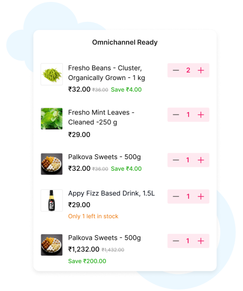 Image shows the screen of Retail Cloud POS solution that helps with financial accounting