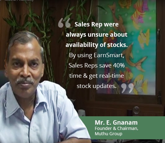 Distributor software happy customer - Muthu Groups