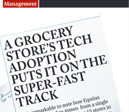 Departmental store software customer article in media Departmental store software customer article in media