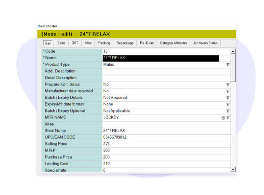 gofrugal inventory