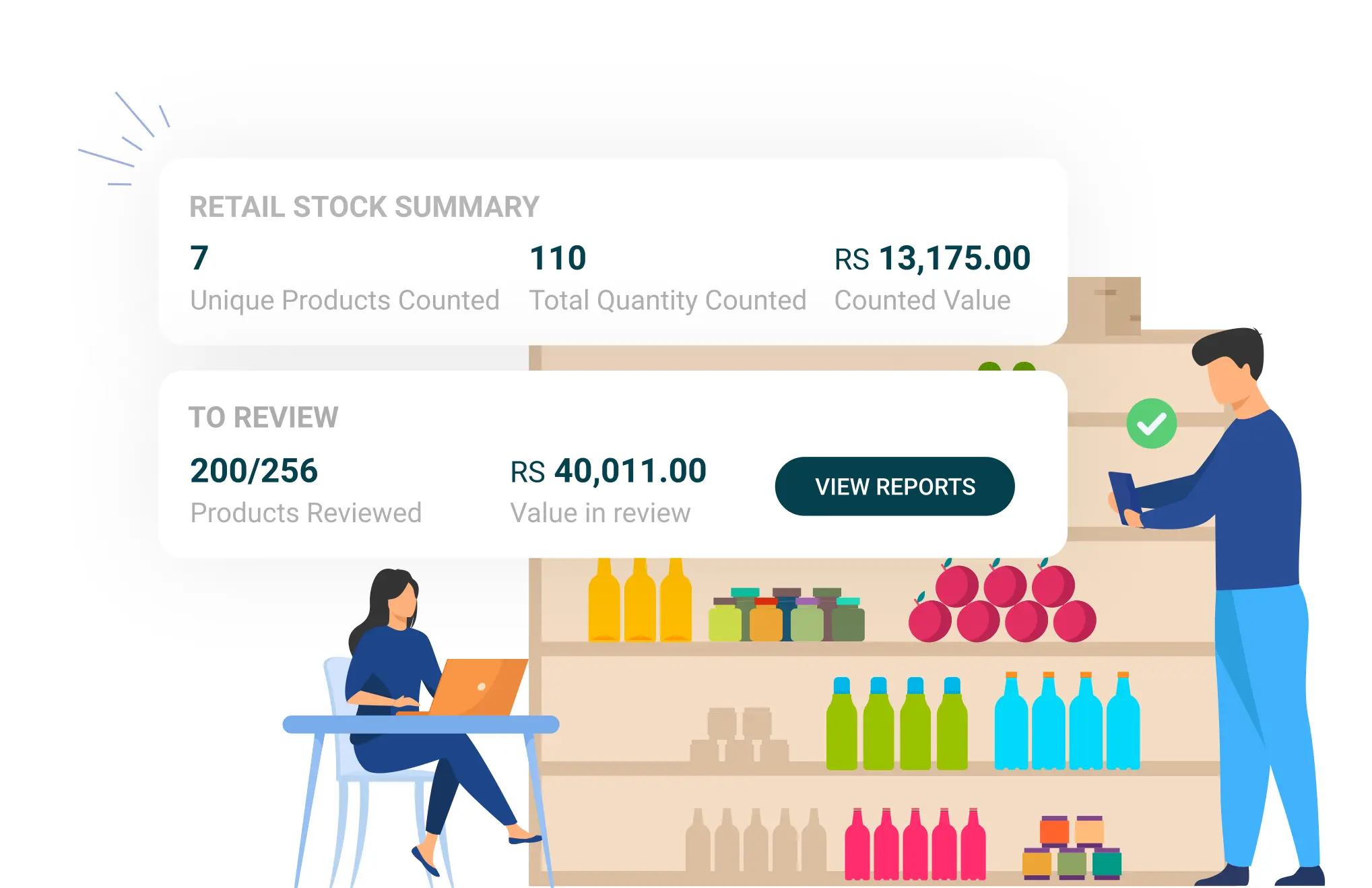 Employee examines comprehensive stock summary reports with free stock software, gaining valuable insights