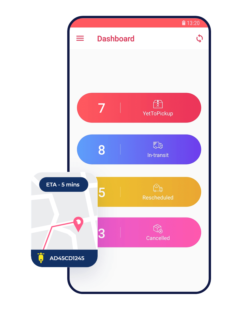 Delivery management app to double your effeciency