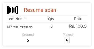 accurate order picking