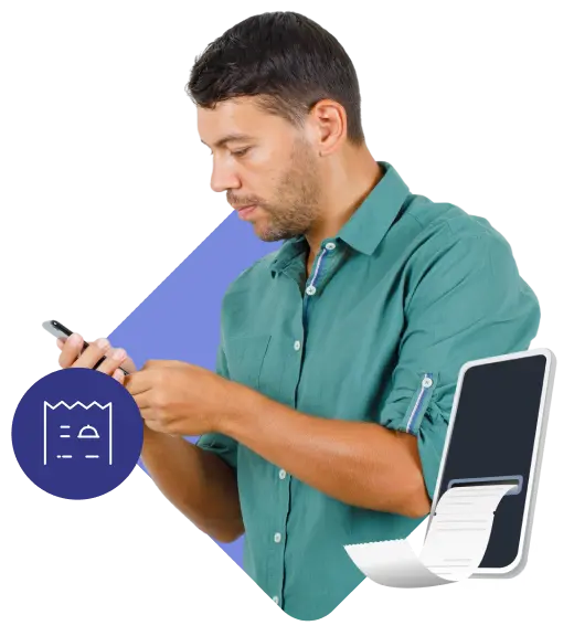 Express mobile/tablet billing for cloud kitchens