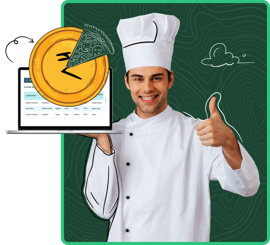 get started with gofrugal's food cost software