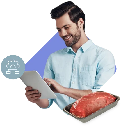 FIFO/FEFO stock management for butcher shops