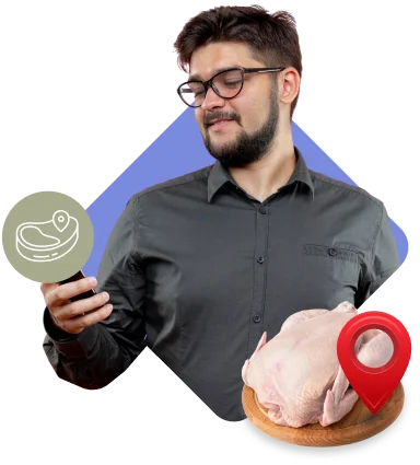 Input vs. output (yield) tracking for butcher shops