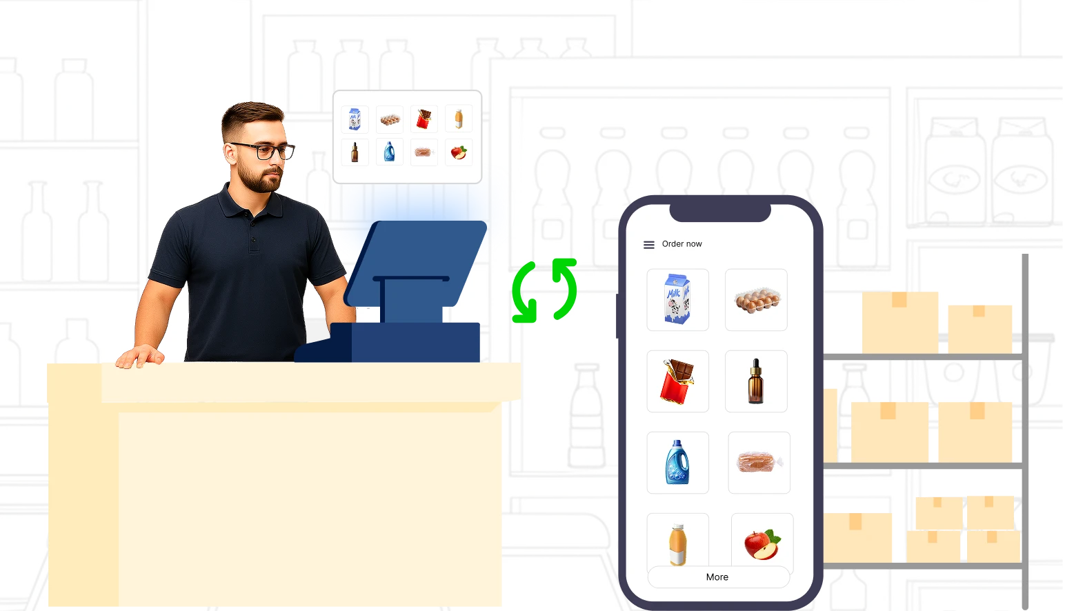 How to manage online and offline inventory